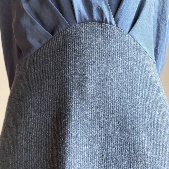 Carven Blue and White Mini Dress - Picture 6 of 10